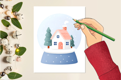 Watercolor Christmas Decor Clipart Product Image 2