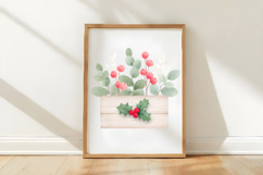 Watercolor Christmas Decor Clipart Product Image 3