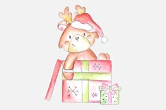 Watercolor Christmas Deer Product Image 5