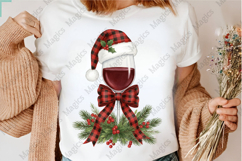 Watercolor Christmas Drink Png Product Image 3