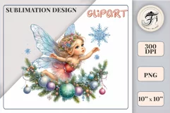 Add a touch of holiday magic with this watercolor Christmas Fairy clipart bundle. Perfect for greeting cards, decorations, and all your festive winter creations!