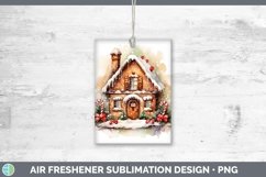 GorgeousWatercolor Christmas Air Freshener design.