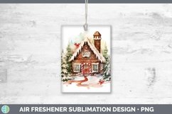 GorgeousWatercolor Christmas Air Freshener design.