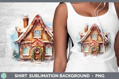 GorgeousWatercolor Christmas Shirt design.