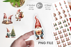 Christmas Gnomes Sticker Product Image 1