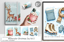 Christmas Joy Digital Paper Product Image 1