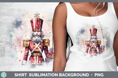 GorgeousWatercolor Christmas Shirt design.