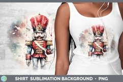 GorgeousWatercolor Christmas Shirt design.