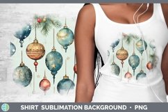 GorgeousWatercolor Christmas Shirt design.