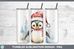 GorgeousWatercolor Christmas Tumbler design.
