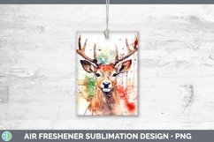 GorgeousWatercolor Christmas Air Freshener design.