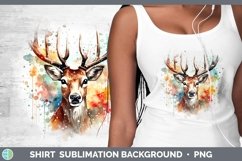 GorgeousWatercolor Christmas Shirt design.