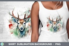 GorgeousWatercolor Christmas Shirt design.