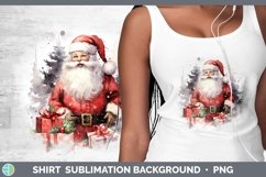 GorgeousWatercolor Christmas Shirt design.