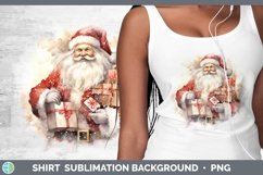 GorgeousWatercolor Christmas Shirt design.