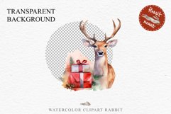 watercolor Christmas Santa Sleigh Winter Sledge Clipart PNG Scrapbook xmas clipart nursery art holiday winter card making collage printable files xmas decor junk journal sublimation