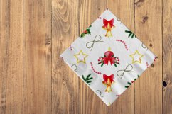 Watercolor Christmas Seamless pattern