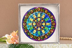 Stained Glass Christmas Clipart Bundle Product Image 2