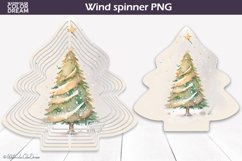 Christmas Tree Wind Spinner | Christmas Wind Spinner PNG Product Image 1