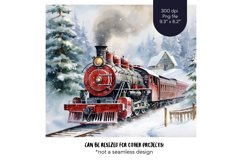 Watercolor Christmas Tumbler Wrap | Winter Tumbler Wrap