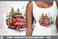 GorgeousWatercolor Christmas Shirt design.