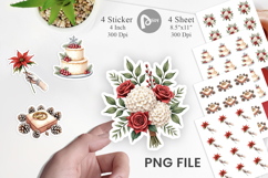 Christmas Wedding Sticker Product Image 1