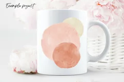 Watercolor Circles Clipart Bundle - Watercolor Backgrounds