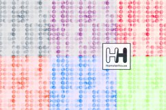 Watercolor circles hand drawn pattern, digital paper pack Product Image 4