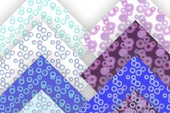 Watercolor Circles Seamless Patterned Papers 12 PNG