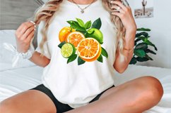 Watercolor Citrus Clipart Bundle Product Image 2