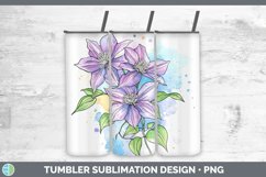 GorgeousWatercolor Tumbler design.