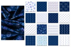 Snowflakes Watercolor Cliparts Set Product Image 8