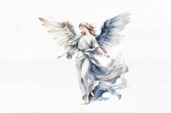 Angel Statue Watercolor Sublimation Clipart Product Image 5