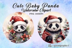 watercolor clipart,clipart ,clipart pack,paper craft,collage image,animal clipart,nursery clipart,animal graphics,christmas clipart,panda clipart,watercolor panda,cute panda