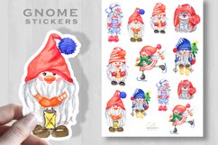 Cute Gnome planner stickers, Christmas packaging sticker Product Image 1