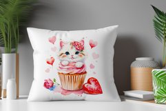 This watercolor  sublimation clipart will be a wonderful addition to your valentines, cards, and other creative projects dedicated to love. Immerse yourself in the enchanting world of tenderness and warmth with this watercolor clipart crafted especially f
