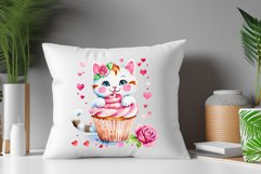 This watercolor  sublimation clipart will be a wonderful addition to your valentines, cards, and other creative projects dedicated to love. Immerse yourself in the enchanting world of tenderness and warmth with this watercolor clipart crafted especially f