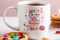 This watercolor  sublimation clipart will be a wonderful addition to your valentines, cards, and other creative projects dedicated to love. Immerse yourself in the enchanting world of tenderness and warmth with this watercolor clipart crafted especially f