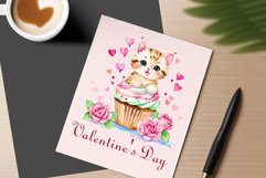 This watercolor  sublimation clipart will be a wonderful addition to your valentines, cards, and other creative projects dedicated to love. Immerse yourself in the enchanting world of tenderness and warmth with this watercolor clipart crafted especially f