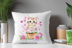 This watercolor  sublimation clipart will be a wonderful addition to your valentines, cards, and other creative projects dedicated to love. Immerse yourself in the enchanting world of tenderness and warmth with this watercolor clipart crafted especially f