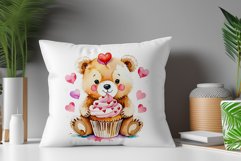 This watercolor  sublimation clipart will be a wonderful addition to your valentines, cards, and other creative projects dedicated to love. Immerse yourself in the enchanting world of tenderness and warmth with this watercolor clipart crafted especially f