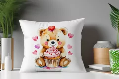 This watercolor  sublimation clipart will be a wonderful addition to your valentines, cards, and other creative projects dedicated to love. Immerse yourself in the enchanting world of tenderness and warmth with this watercolor clipart crafted especially f