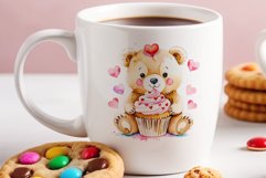 This watercolor  sublimation clipart will be a wonderful addition to your valentines, cards, and other creative projects dedicated to love. Immerse yourself in the enchanting world of tenderness and warmth with this watercolor clipart crafted especially f