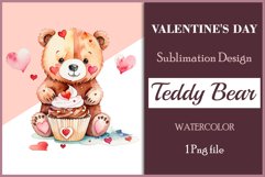 This watercolor  sublimation clipart will be a wonderful addition to your valentines, cards, and other creative projects dedicated to love. Immerse yourself in the enchanting world of tenderness and warmth with this watercolor clipart crafted especially f