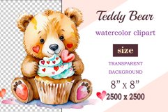 This watercolor  sublimation clipart will be a wonderful addition to your valentines, cards, and other creative projects dedicated to love. Immerse yourself in the enchanting world of tenderness and warmth with this watercolor clipart crafted especially f