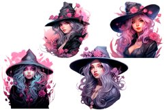 Halloween Witch clipart, Halloween clipart Product Image 2
