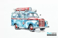 Watercolor Nurse Supplies PNG Clipart Product Image 1