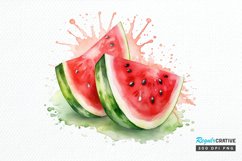 Watercolor Watermelon PNG Clipart Product Image 1