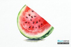 Watercolor Watermelon PNG Clipart Product Image 1