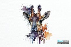 Watercolor Gothic Animal PNG Clipart Product Image 1